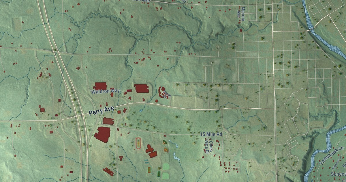 Map of Big Rapids Municipality, Michigan in 2026