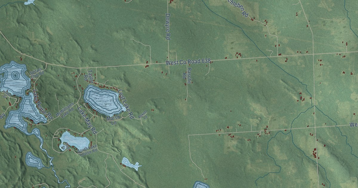 Map of Bismarck, Michigan in 2026