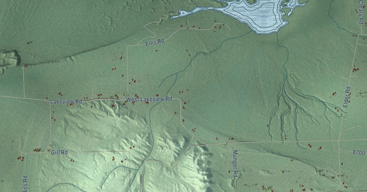 Map of Bliss, Michigan in 2026