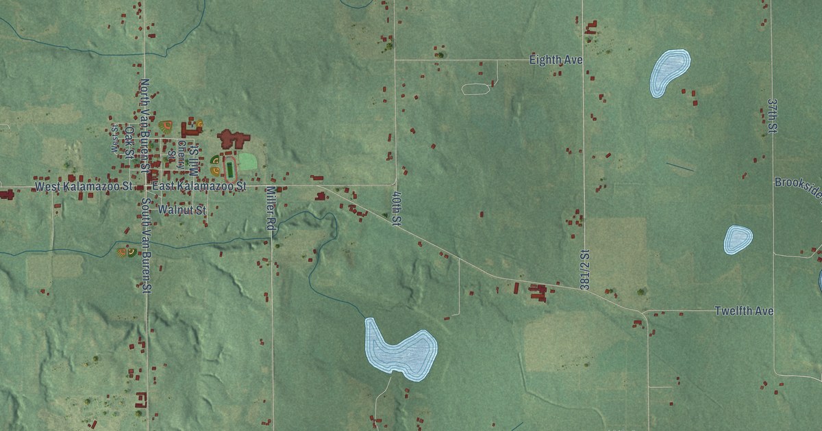 Map of Bloomingdale Municipality, Michigan in 2026