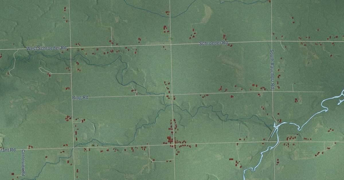 Map of Brant, Michigan in 2026