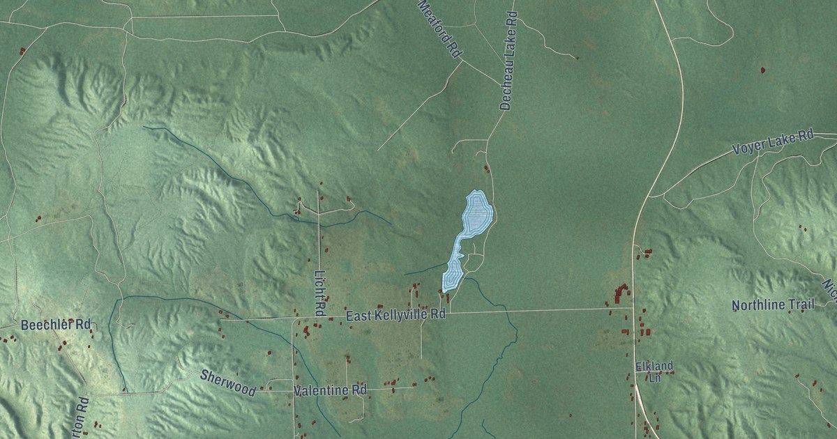 Map of Briley, Michigan in 2026