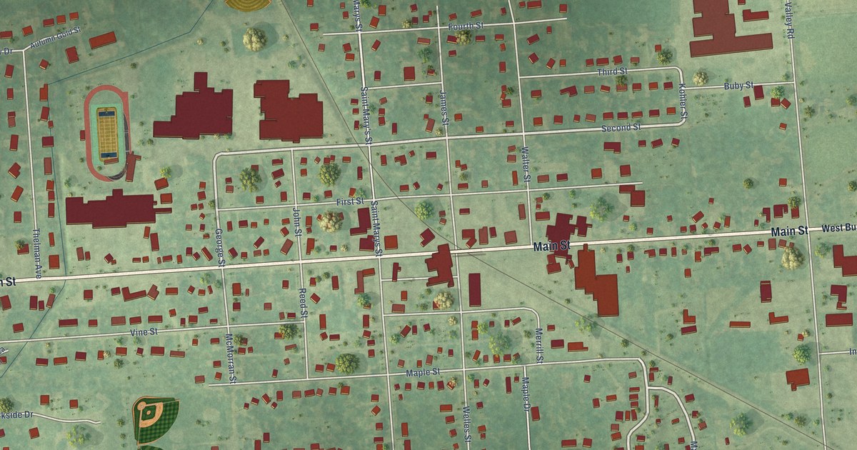 Map of Brown City, Michigan in 2026