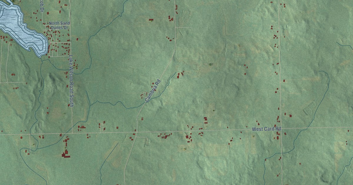 Map of Cambria, Michigan in 2026