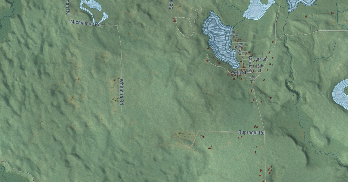 Map of Cedar Creek, Muskegon County, Michigan in 2026