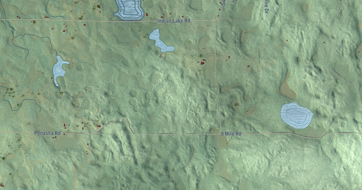 Map of Cedar, Michigan in 2026