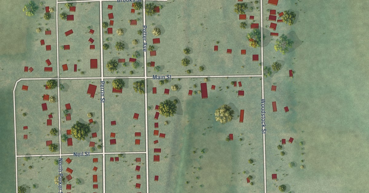 Map of Cement City, Michigan in 2026