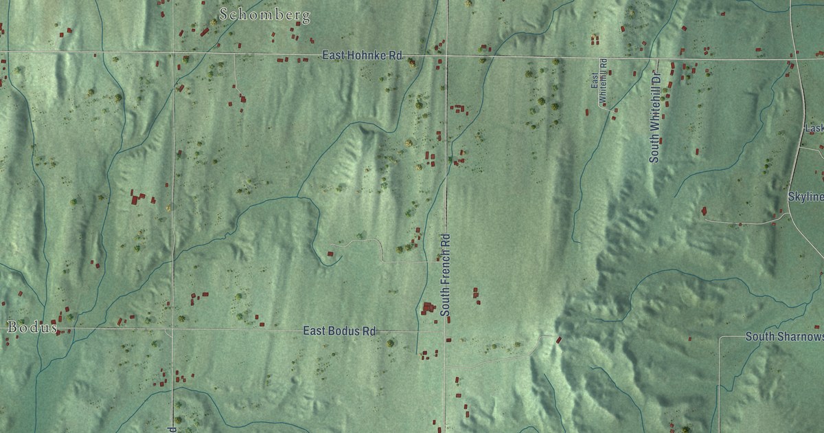 Map of Centerville, Michigan in 2026