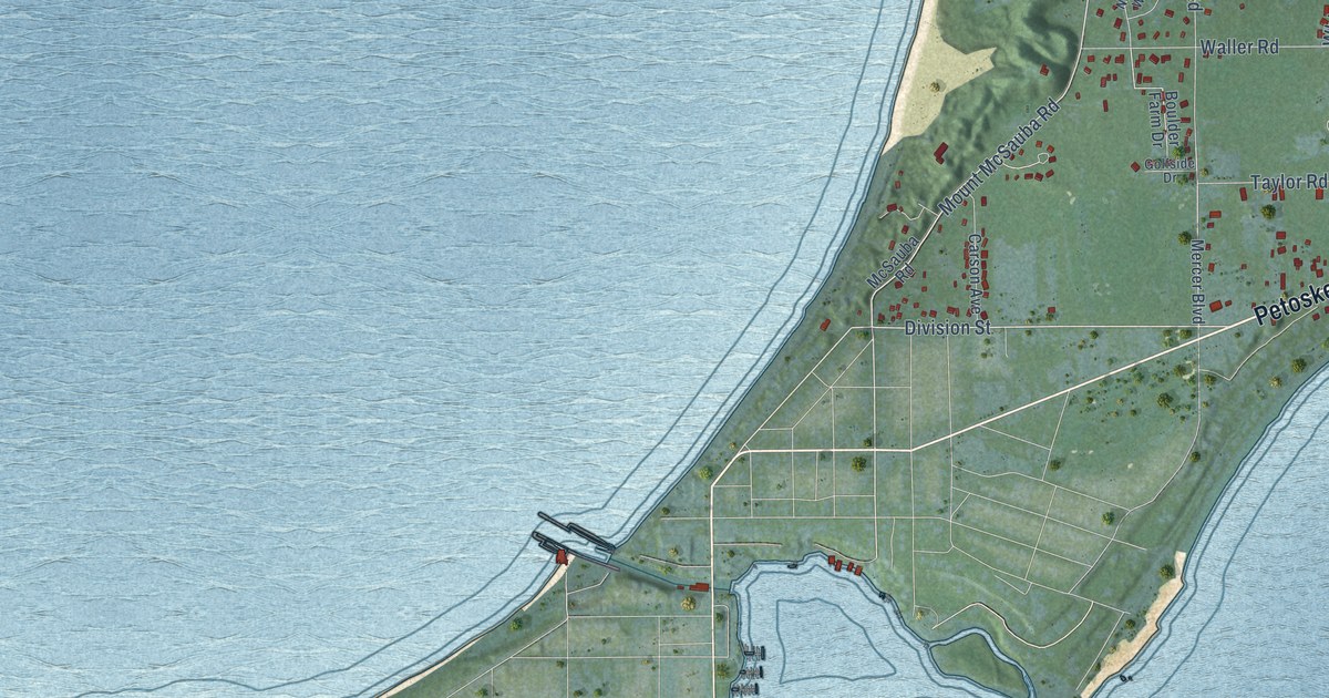 Map of Charlevoix Municipality, Michigan in 2026