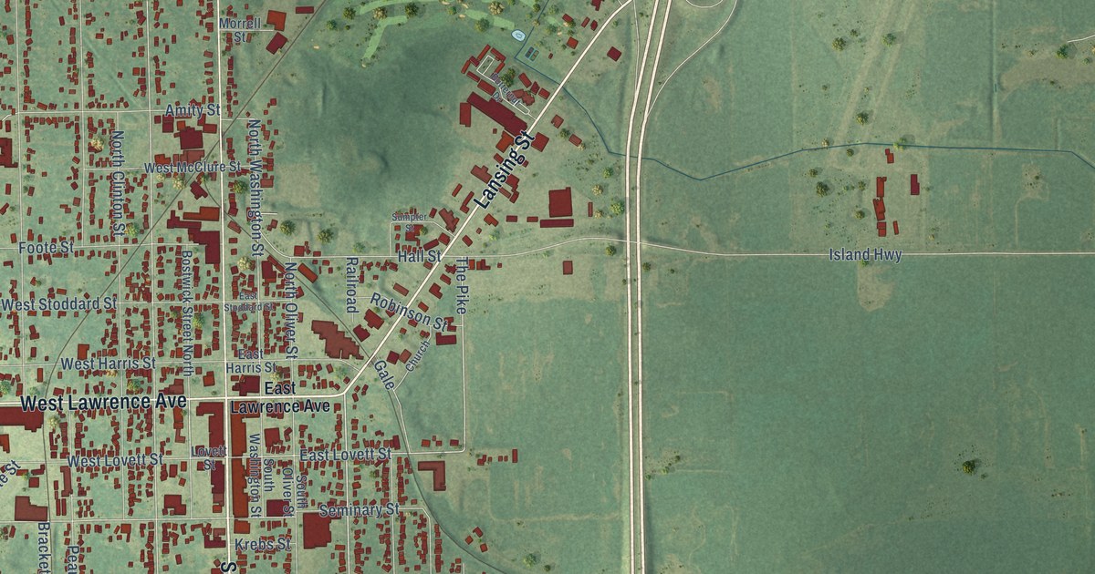 Map of Charlotte, Michigan in 2026