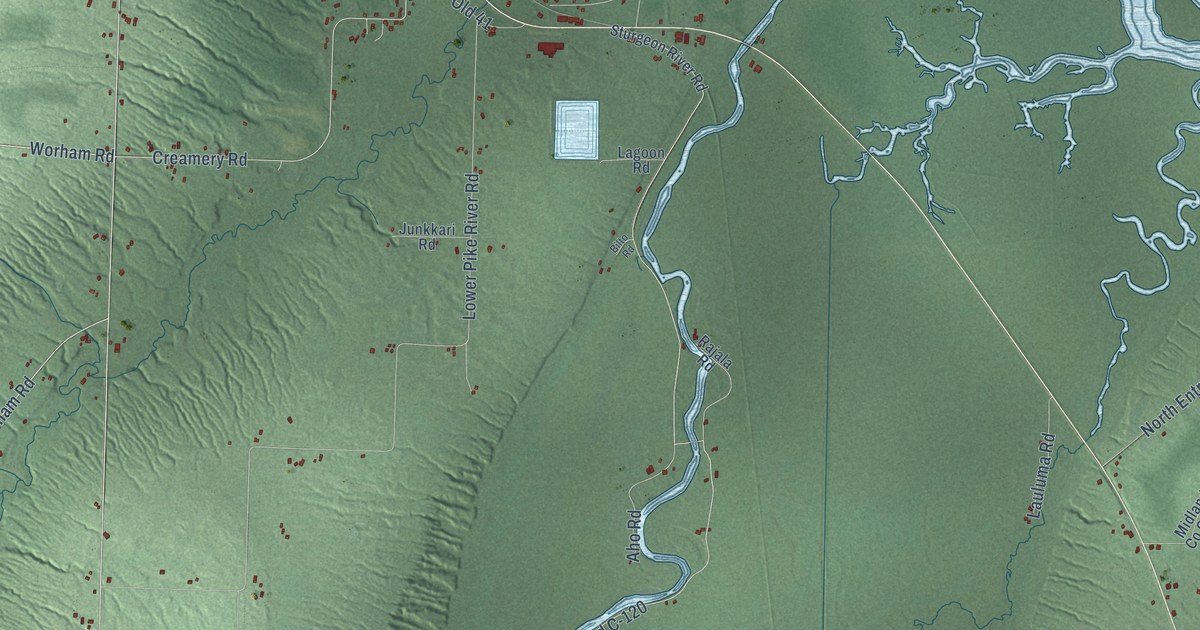 Map of Chassell, Michigan in 2026
