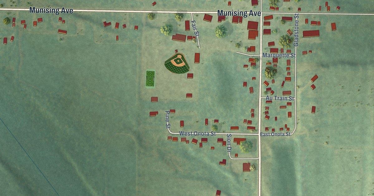 Map of Chatham, Michigan in 2026