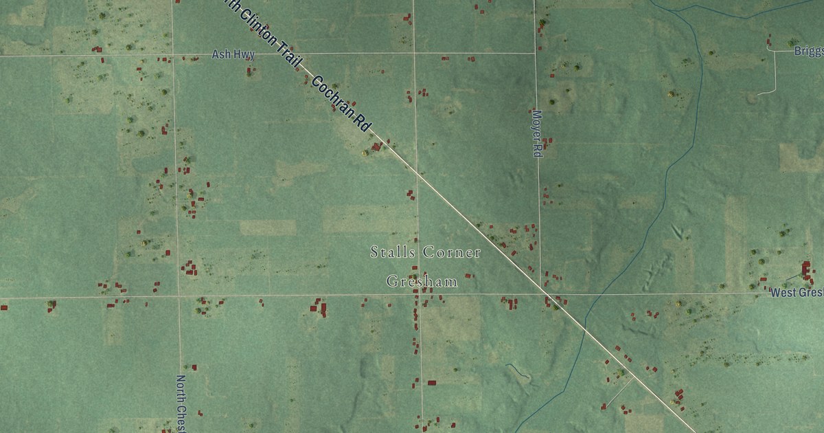 Map of Chester, Eaton County, Michigan in 2026