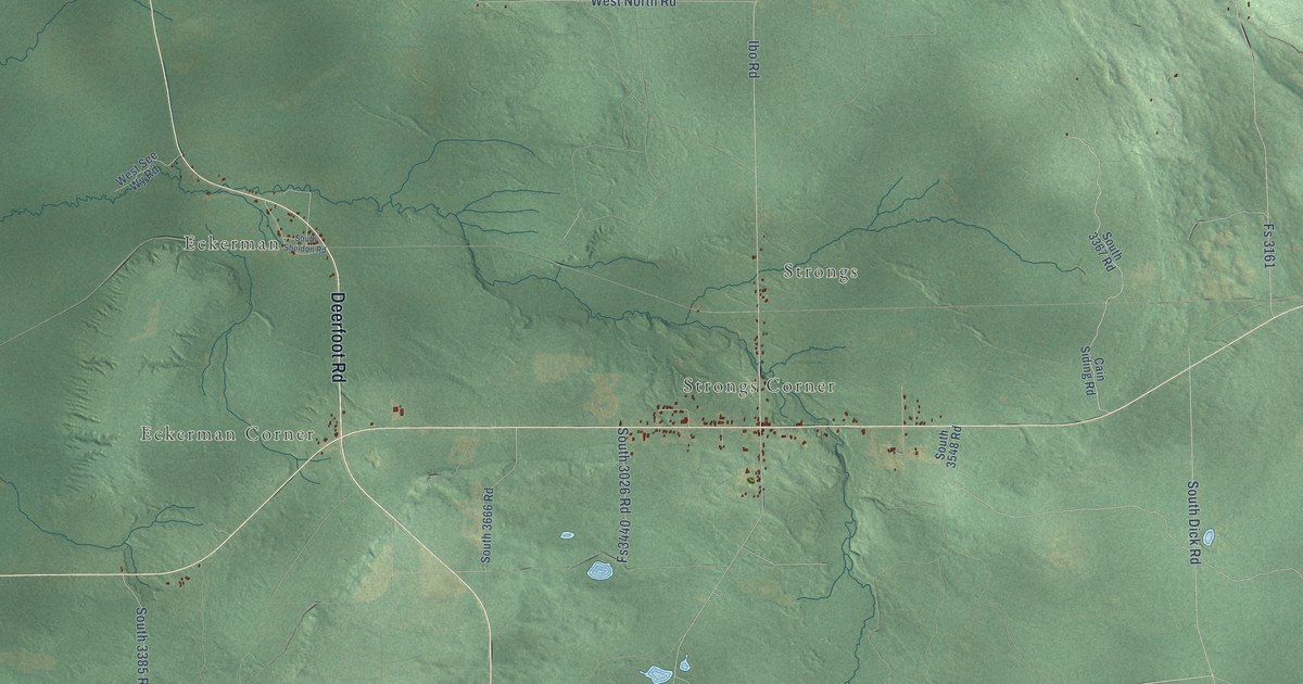 Map of Chippewa, Chippewa County, Michigan in 2026