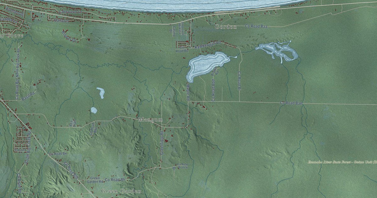 Map of Chocolay, Michigan in 2026