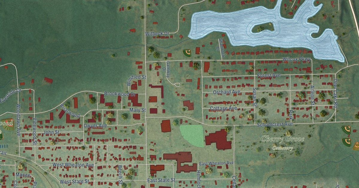 Map of Clare, Michigan in 2026