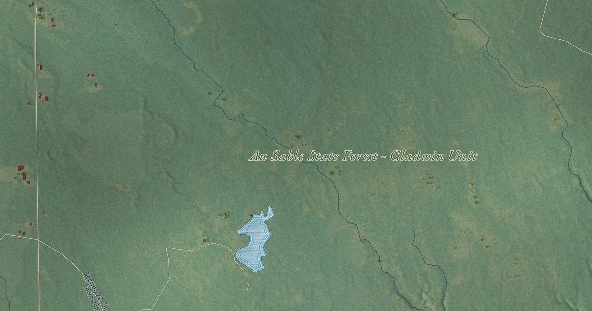 Map of Clement, Michigan in 2026