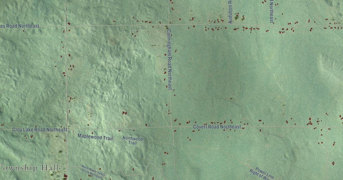 Map of Coldsprings, Michigan in 2026