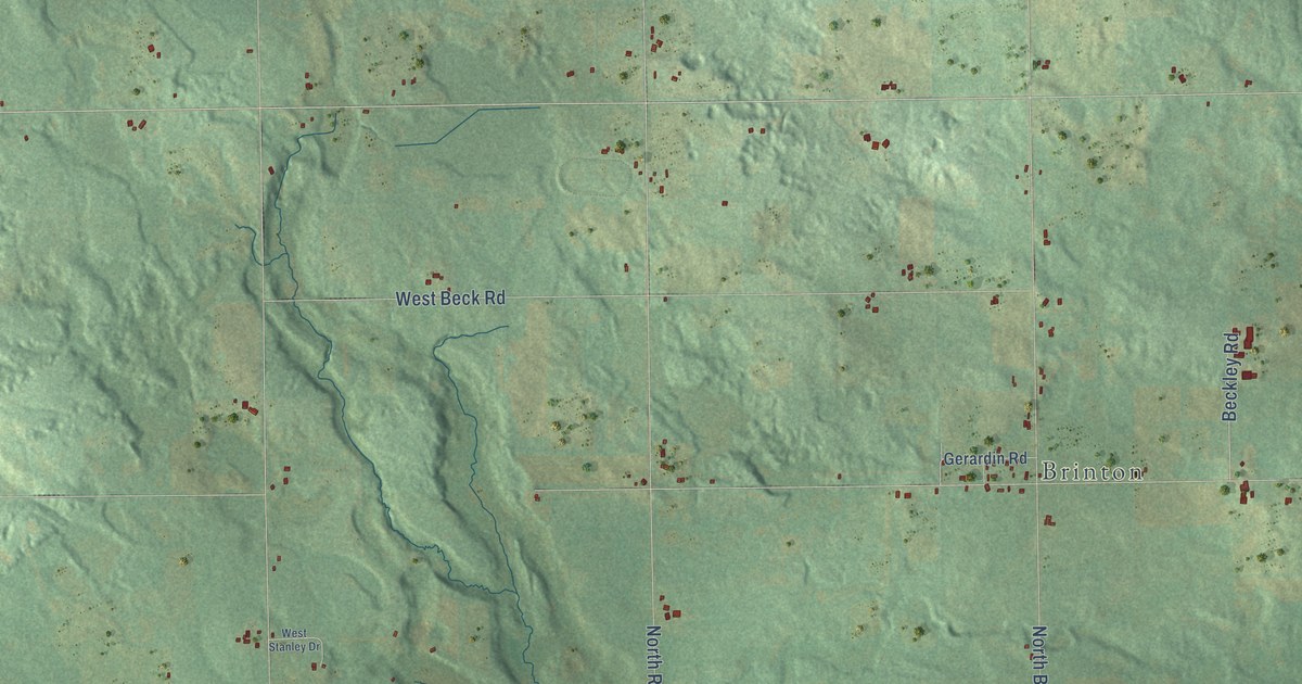 Map of Coldwater, Isabella County, Michigan in 2026