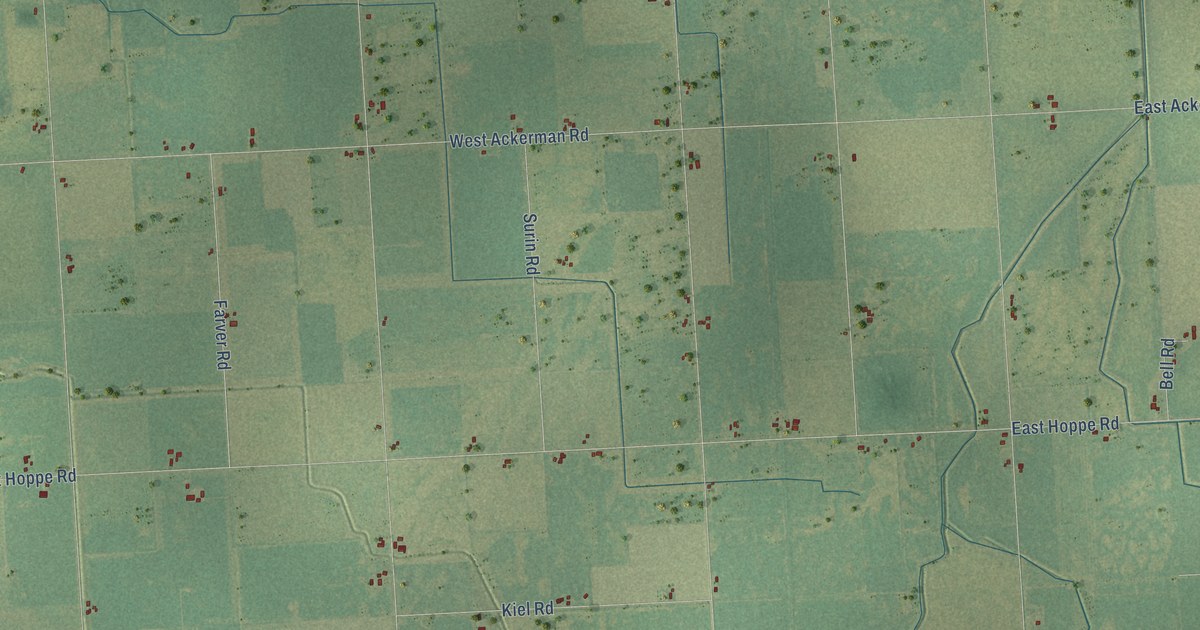 Map of Columbia, Tuscola County, Michigan in 2026