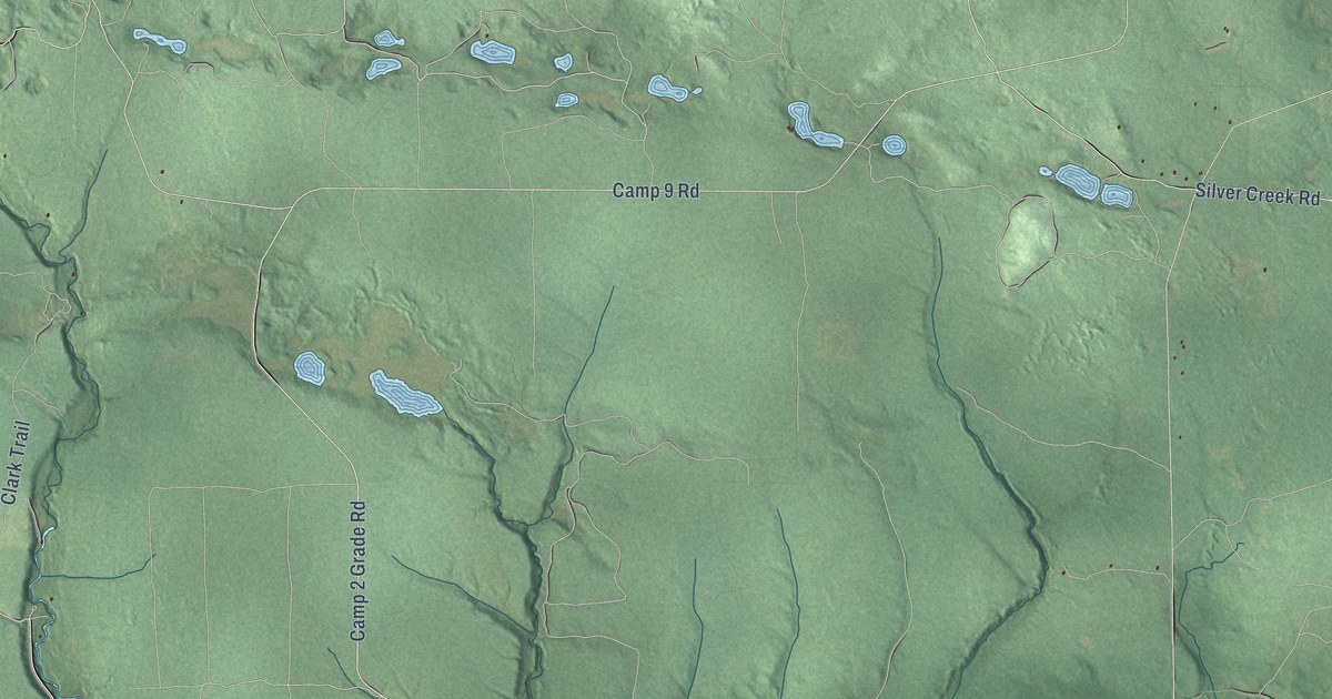 Map of Columbus, Luce County, Michigan in 2026