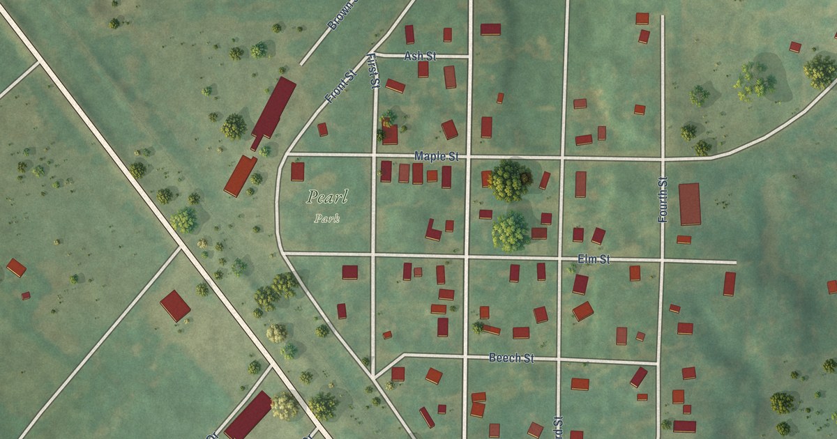 Map of Copemish, Michigan in 2026