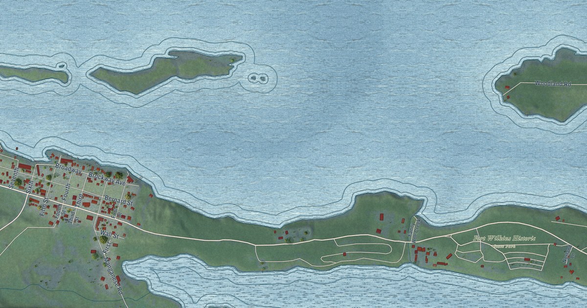 Map of Copper Harbor, Michigan in 2026