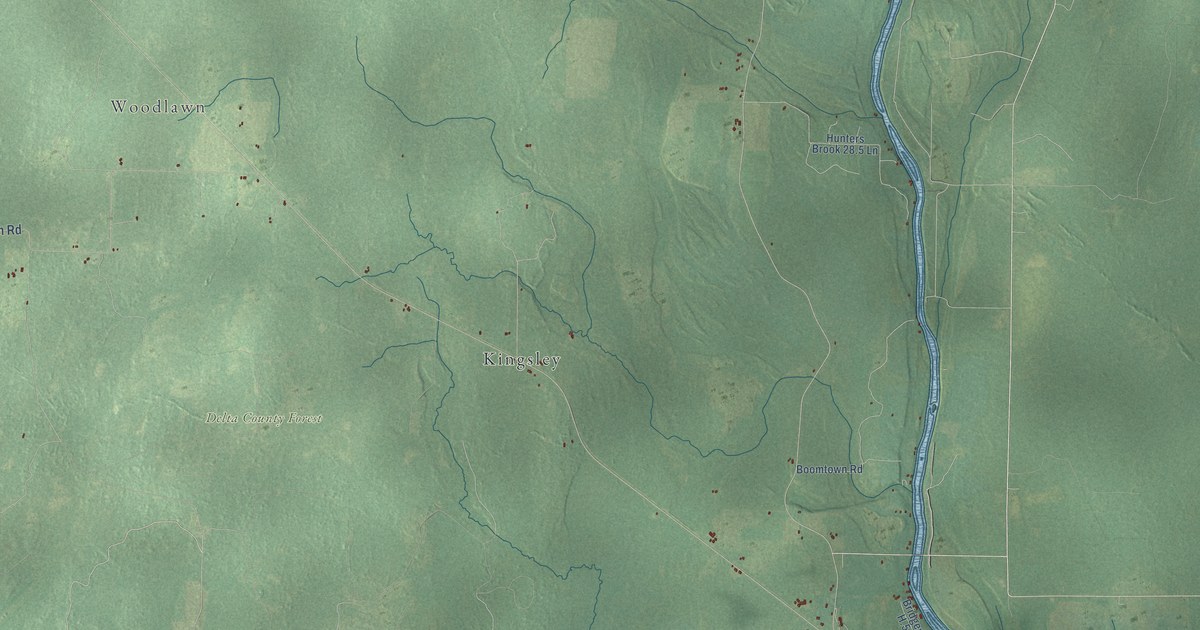 Map of Cornell, Michigan in 2026