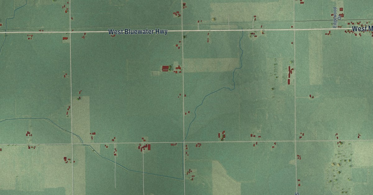 Map of Dallas, Michigan in 2026
