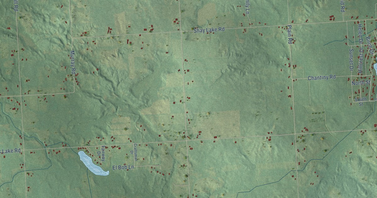 Map of Dayton, Tuscola County, Michigan in 2026