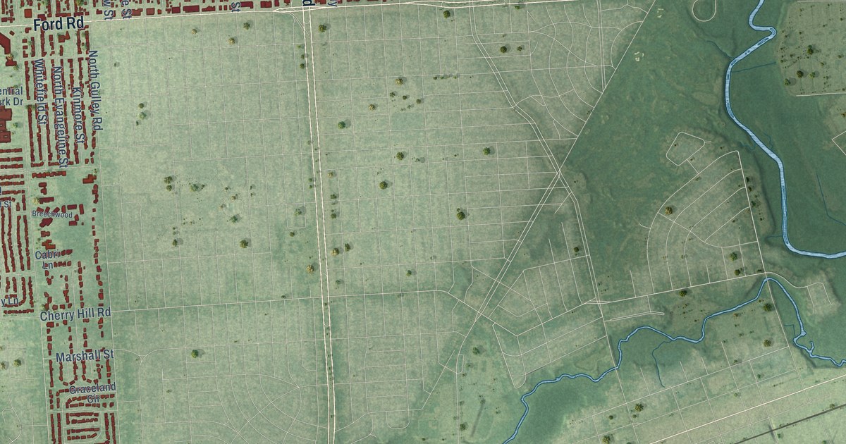 Map of Dearborn Heights, Michigan in 2026
