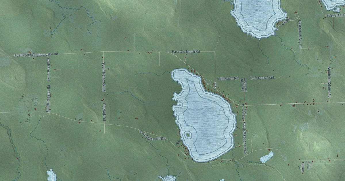 Map of Detour, Michigan in 2026