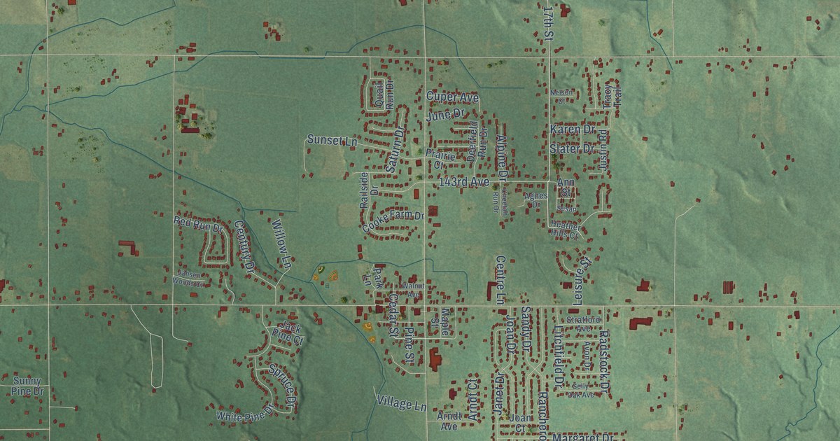 Map of Dorr, Michigan in 2026