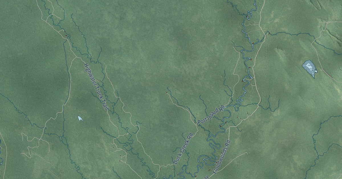 Map of Doyle, Michigan in 2026