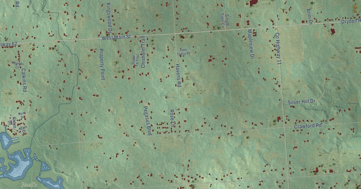 Map of Dryden Municipality, Michigan in 2026