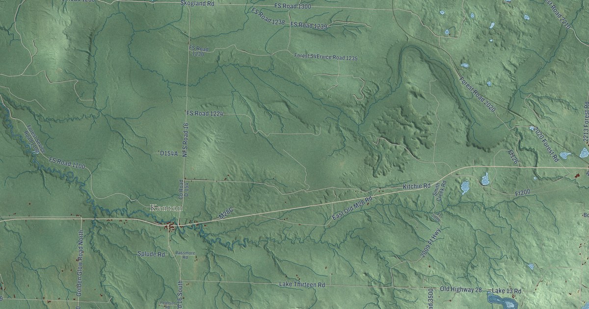 Map of Duncan, Michigan in 2026