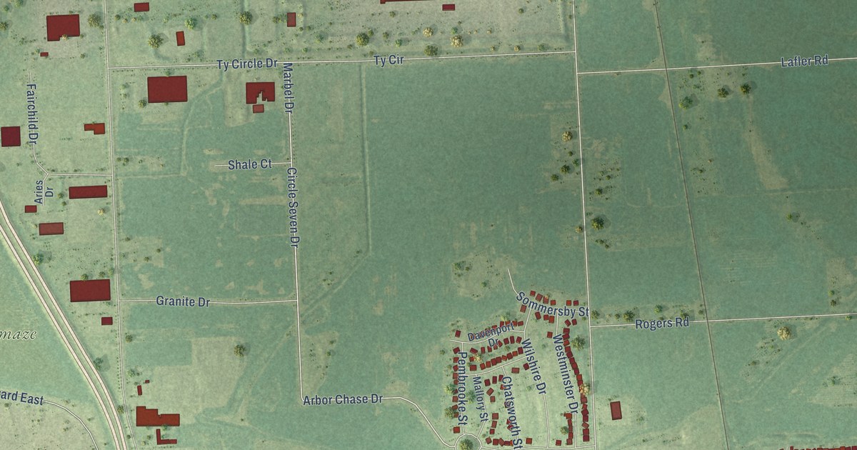Map of Dundee Village, Michigan in 2026