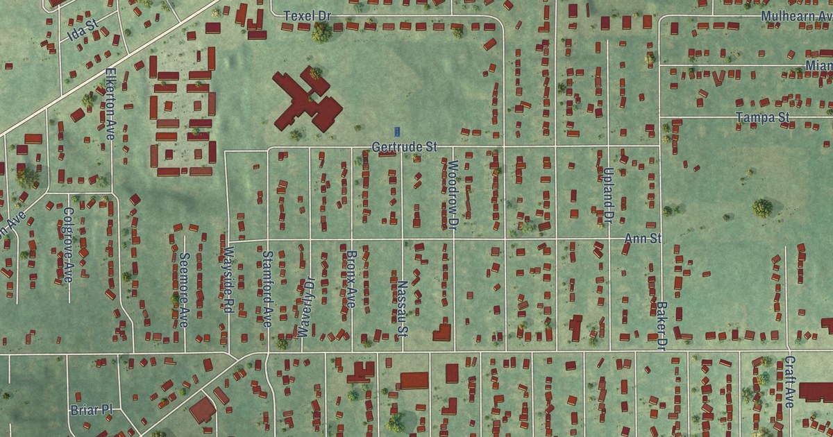 Map of Eastwood, Michigan in 2026