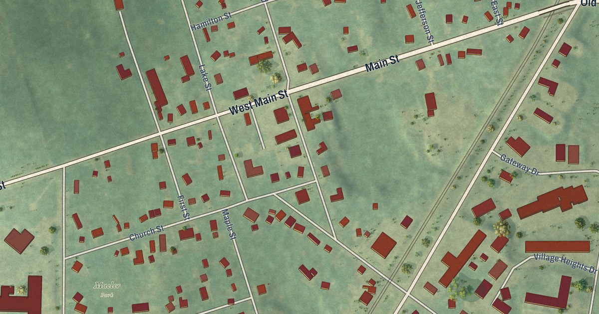 Map of Edwardsburg, Michigan in 2026
