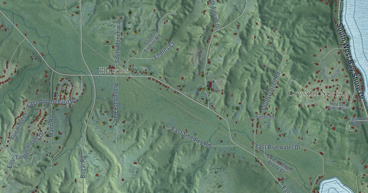 Map of Elmwood, Leelanau County, Michigan in 2026