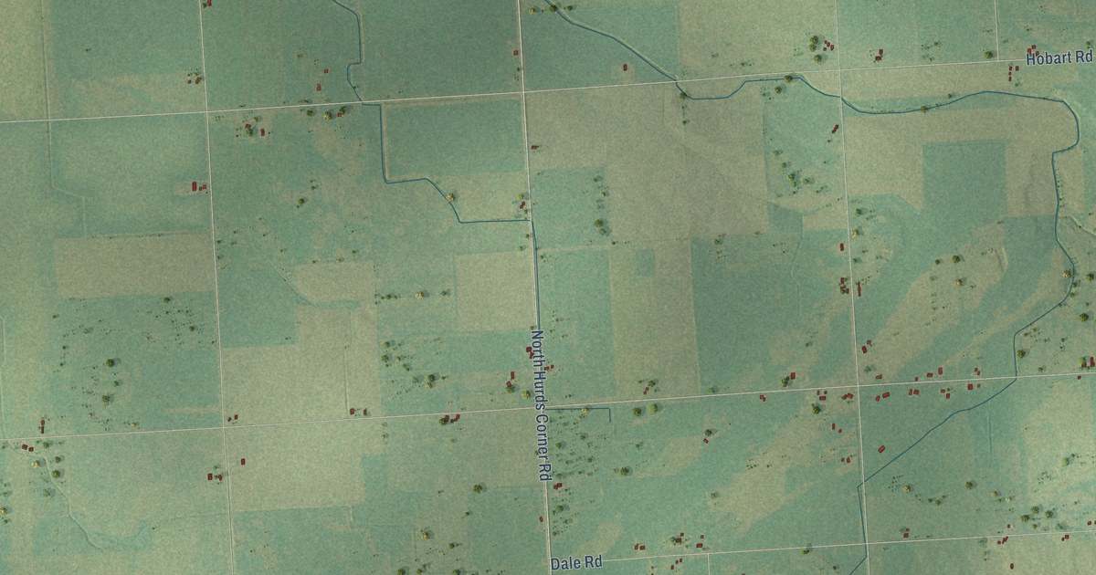 Map of Elmwood, Tuscola County, Michigan in 2026
