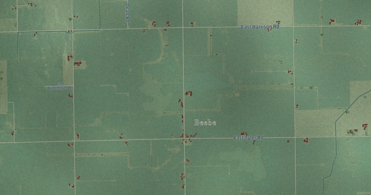 Map of Emerson, Michigan in 2026