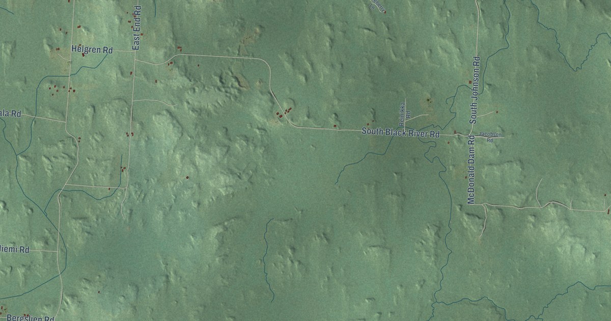 Map of Erwin, Michigan in 2026