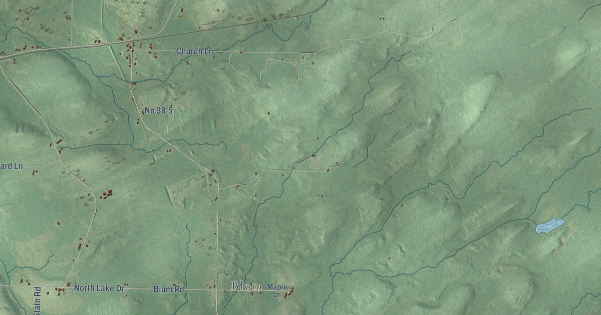 Map of Faithorn, Michigan in 2026
