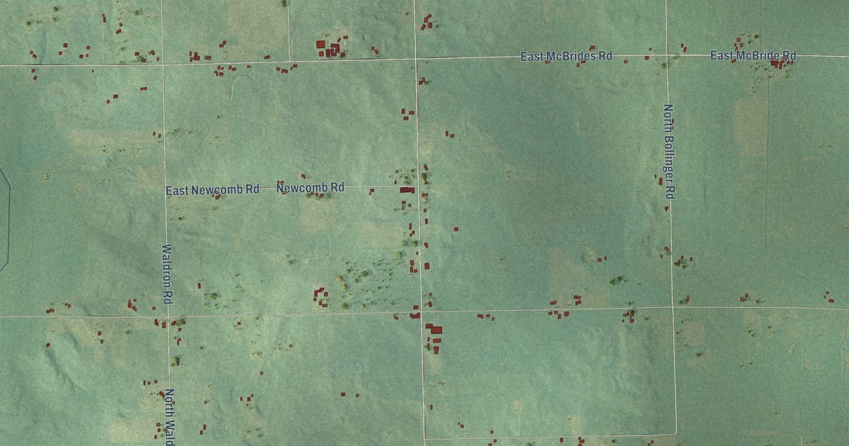 Map of Ferris, Michigan in 2026