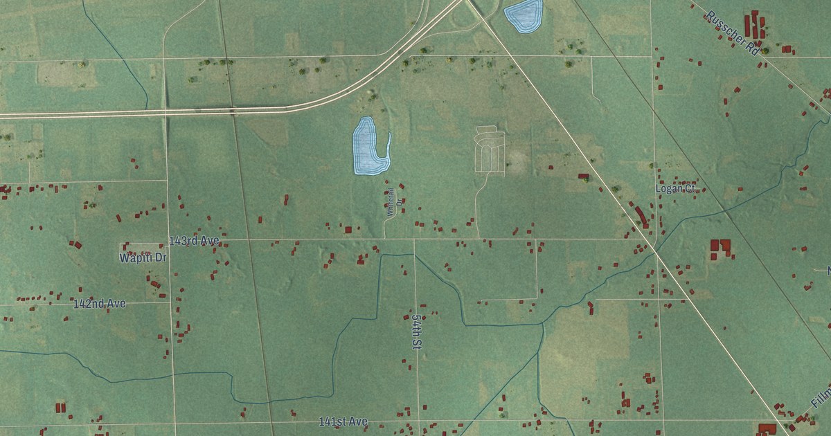 Map of Fillmore, Michigan in 2026
