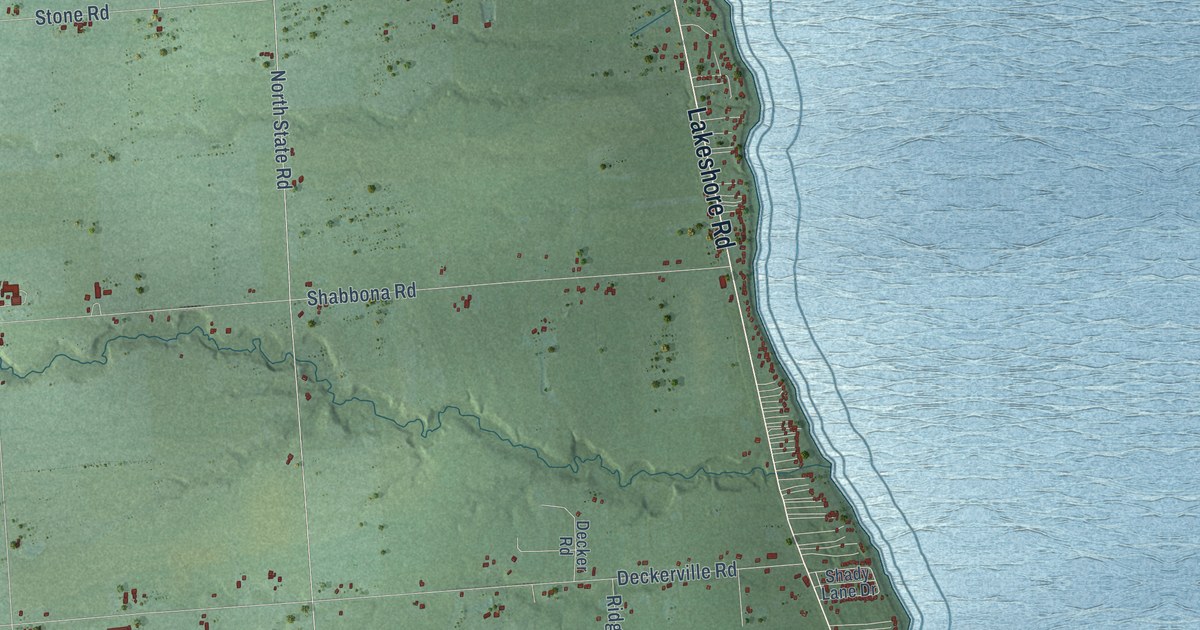 Map of Forester, Michigan in 2026