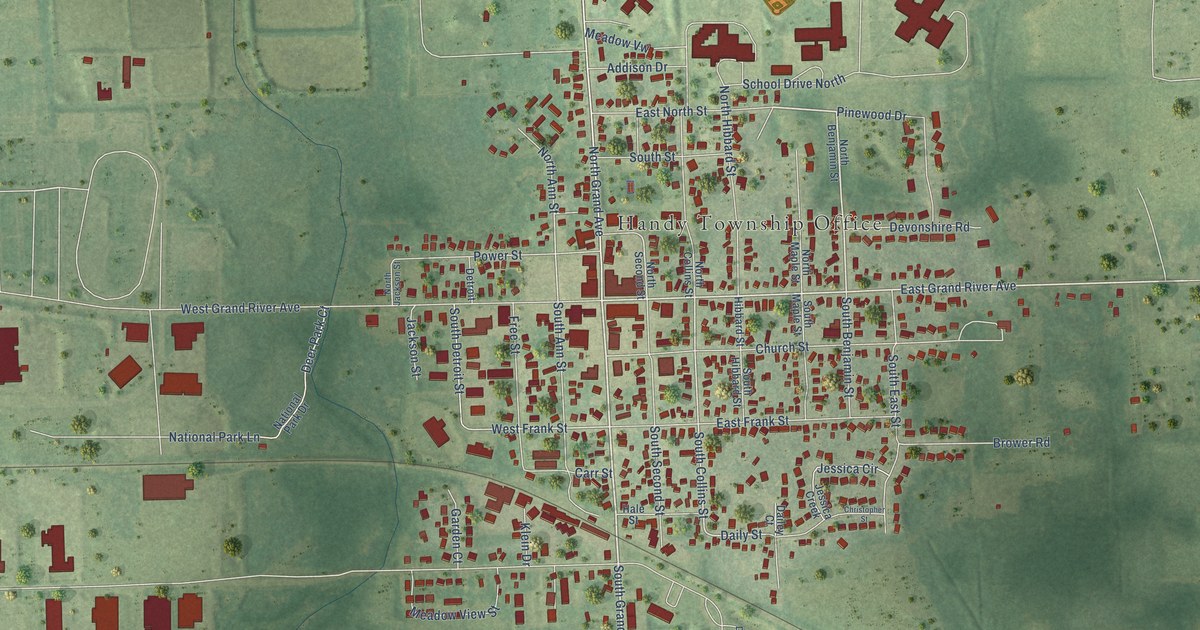 Map of Fowlerville, Michigan in 2026