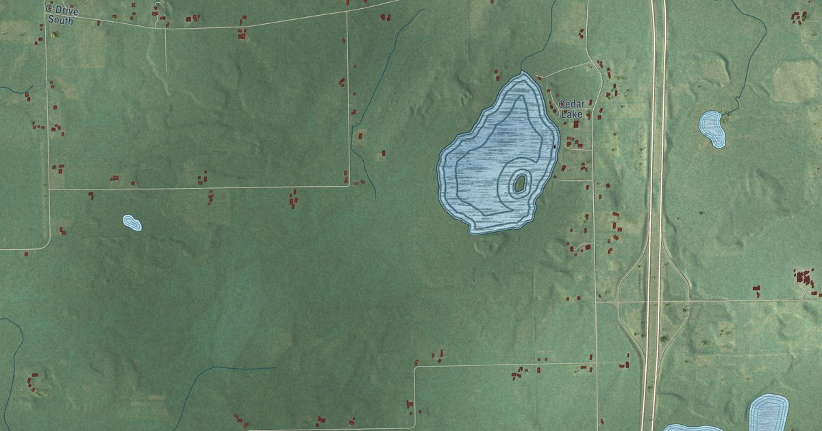 Map of Fredonia, Michigan in 2026
