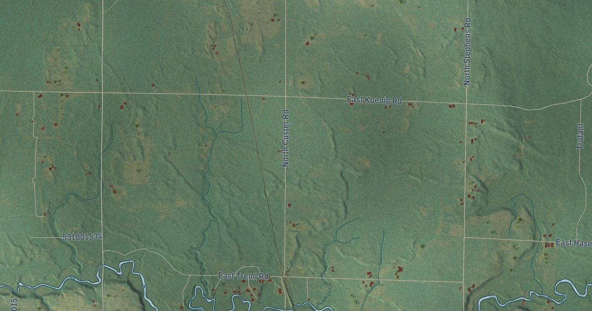 Map of Free Soil Municipality, Michigan in 2026